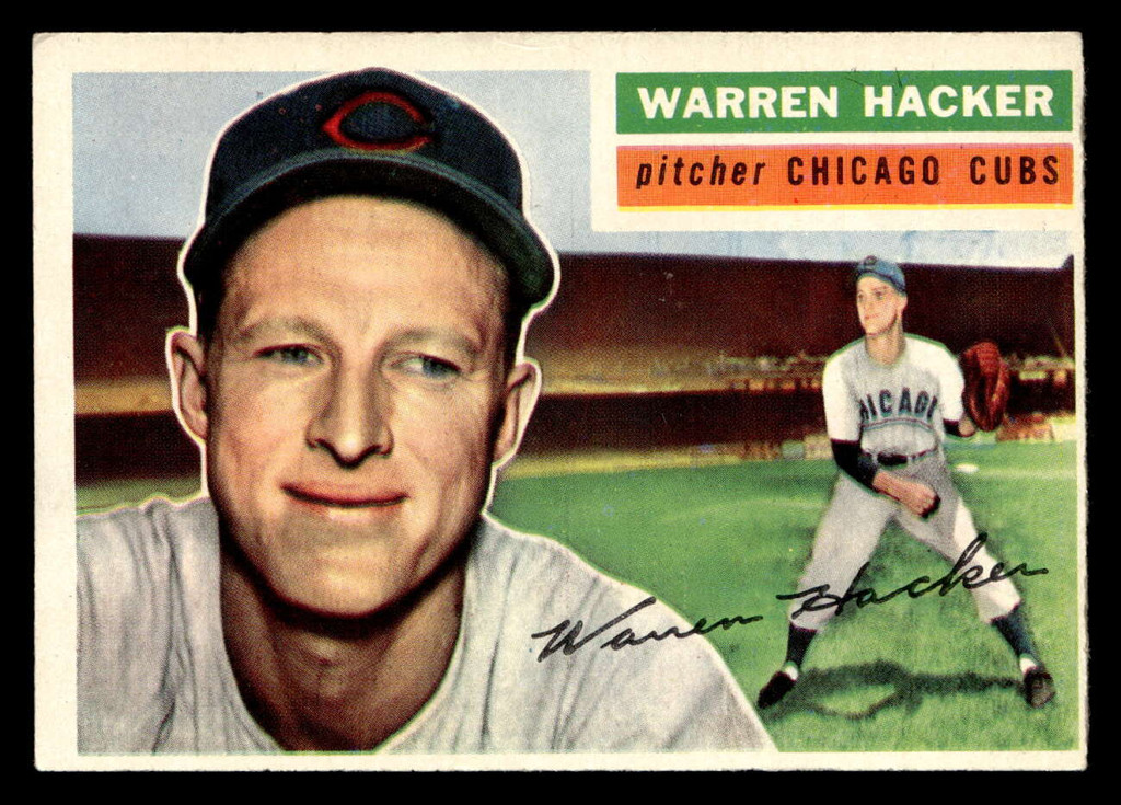 1956 Topps #282 Warren Hacker Ex-Mint  ID: 426046