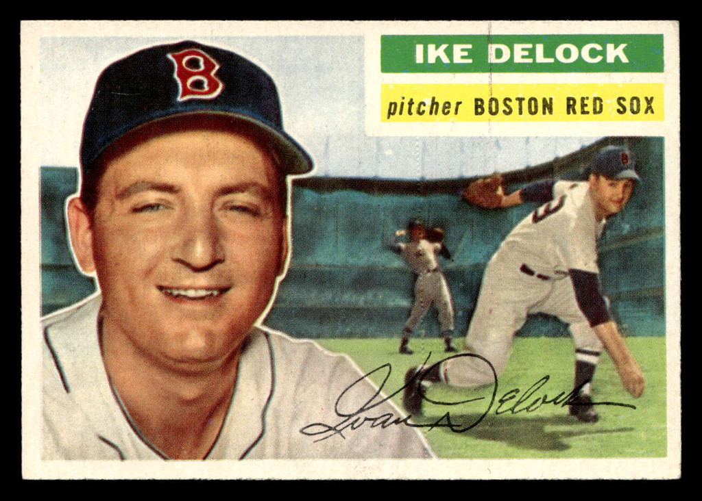 1956 Topps #284 Ike Delock Ex-Mint  ID: 426049