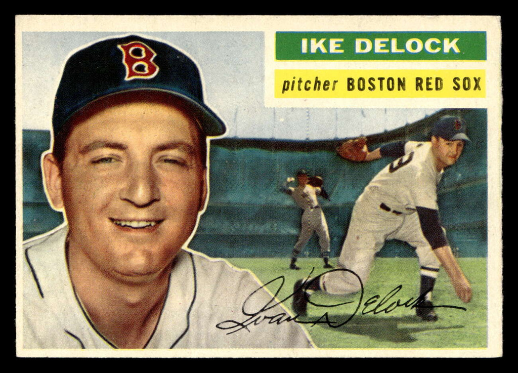 1956 Topps #284 Ike Delock Ex-Mint  ID: 426051