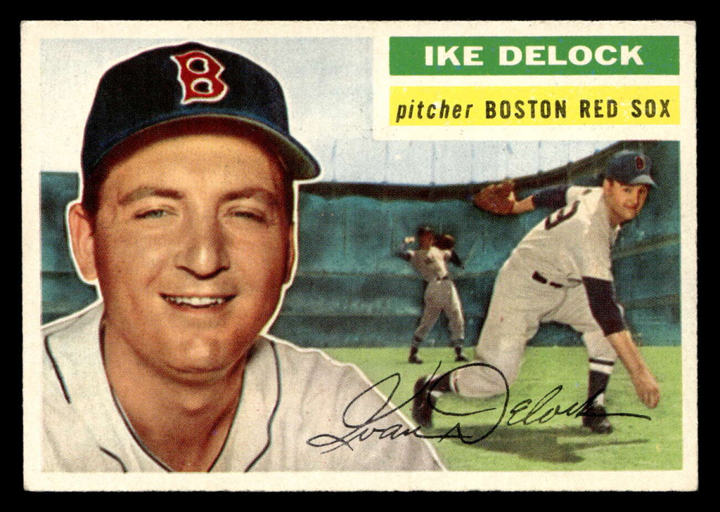 1956 Topps #284 Ike Delock Ex-Mint  ID: 426052