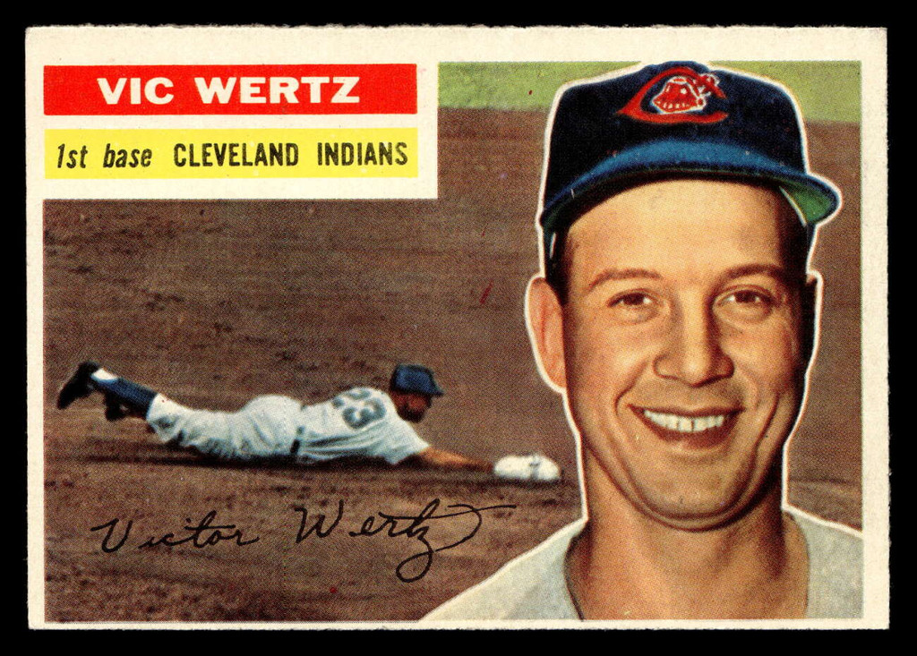 1956 Topps #300 Vic Wertz Ex-Mint  ID: 426083