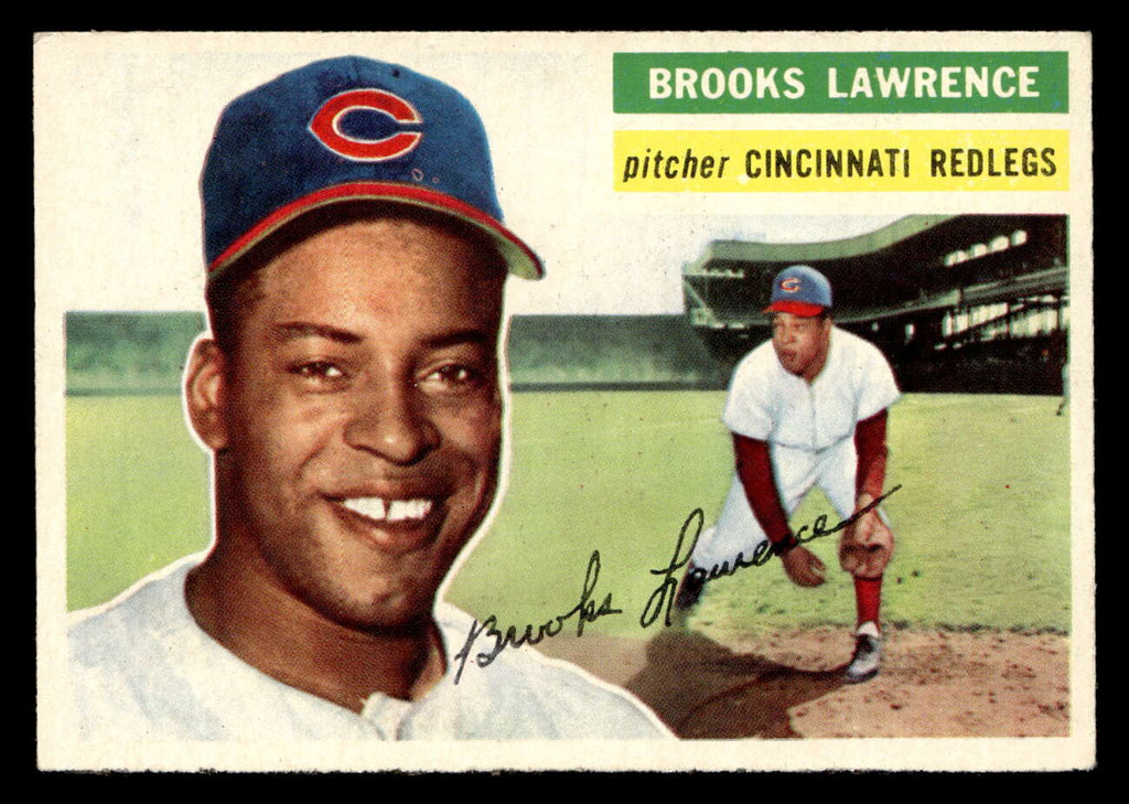 1956 Topps #305 Brooks Lawrence Ex-Mint  ID: 426091