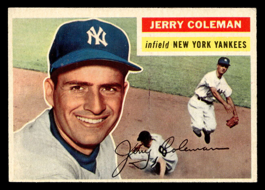 1956 Topps #316 Jerry Coleman Ex-Mint  ID: 426105