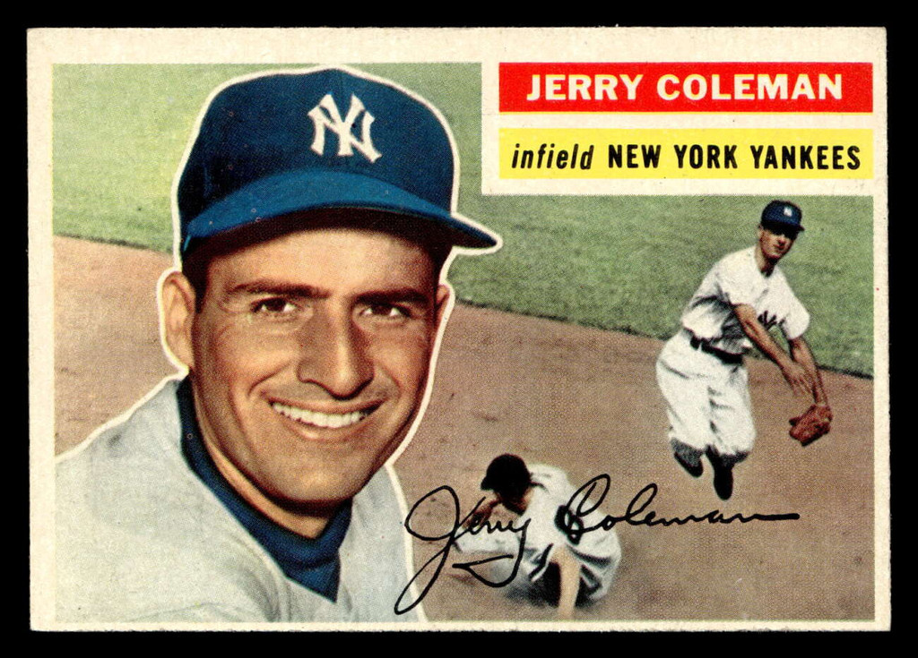 1956 Topps #316 Jerry Coleman Near Mint 