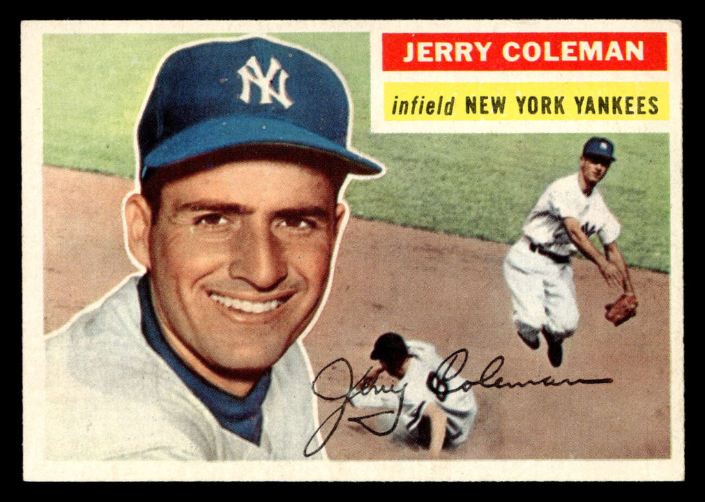1956 Topps #316 Jerry Coleman Ex-Mint  ID: 426107