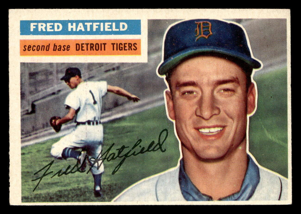 1956 Topps #318 Fred Hatfield Ex-Mint  ID: 426109