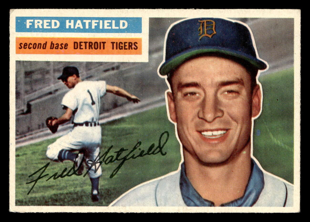 1956 Topps #318 Fred Hatfield Ex-Mint  ID: 426110
