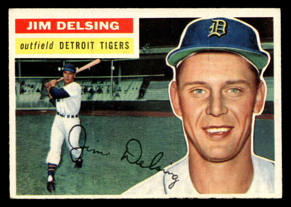 1956 Topps #338 Jim Delsing Excellent+  ID: 426138