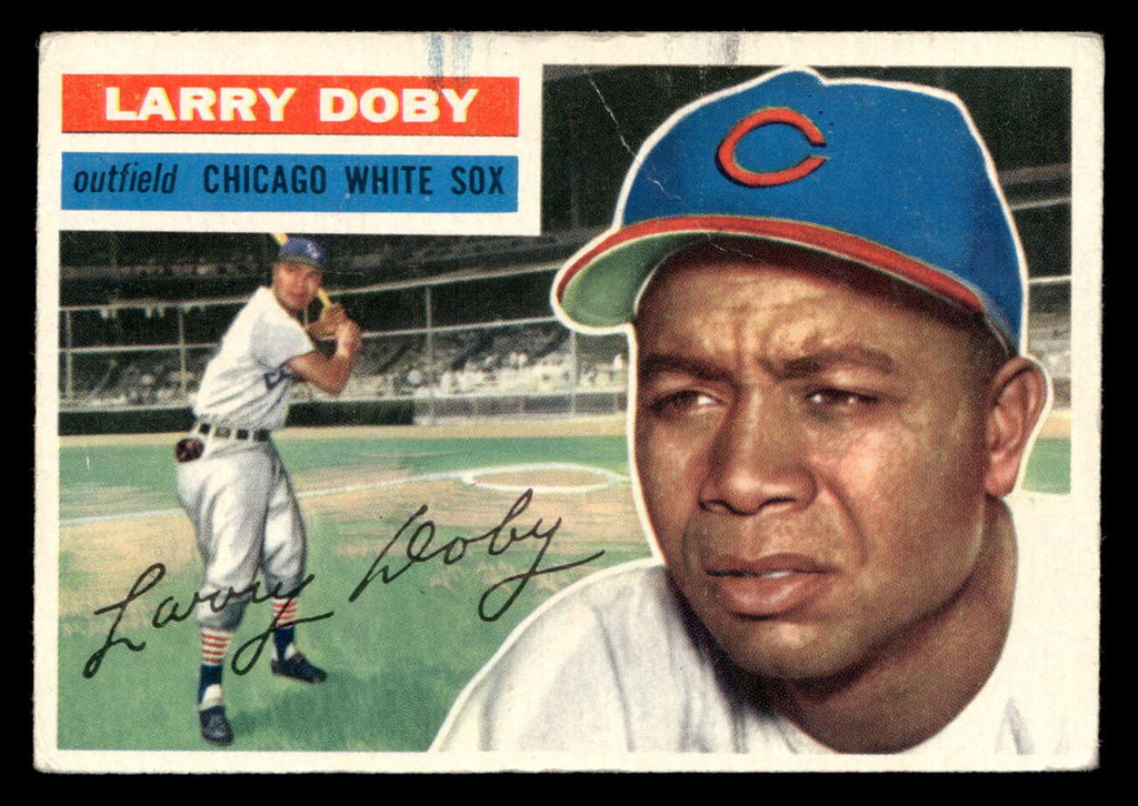 1956 Topps #250 Larry Doby Very Good  ID: 426157