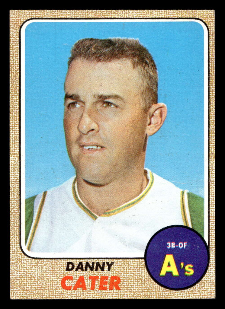 1968 Topps #535 Danny Cater Excellent+  ID: 426251