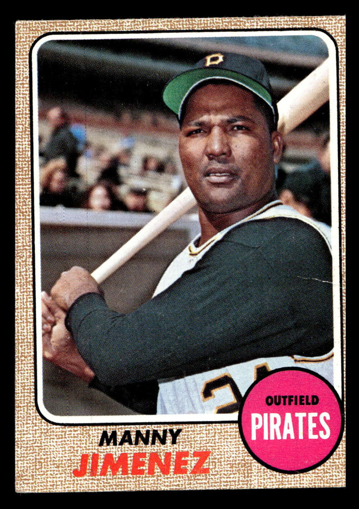 1968 Topps #538 Manny Jimenez Very Good 