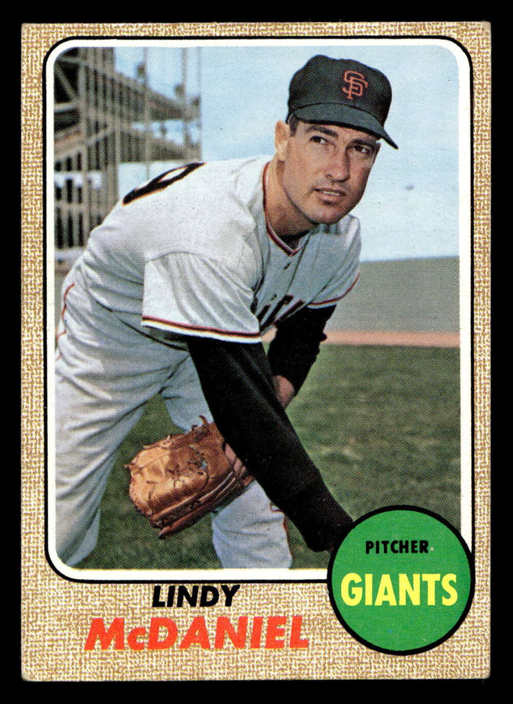 1968 Topps #545 Lindy McDaniel VG-EX  ID: 426270