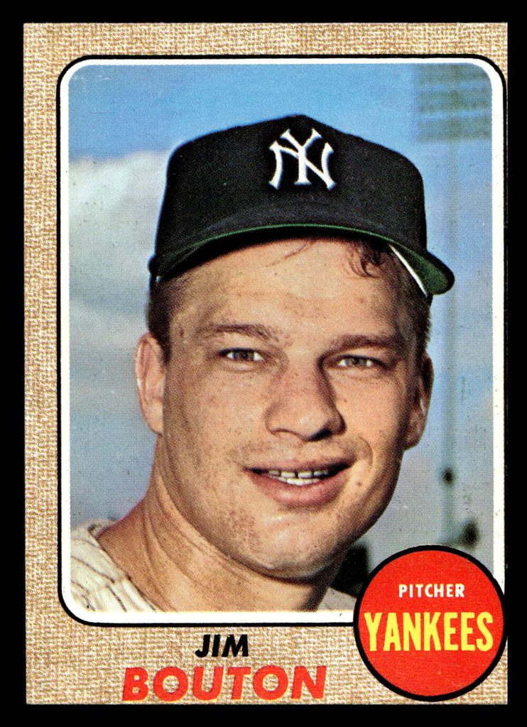 1968 Topps #562 Jim Bouton Excellent  ID: 426293