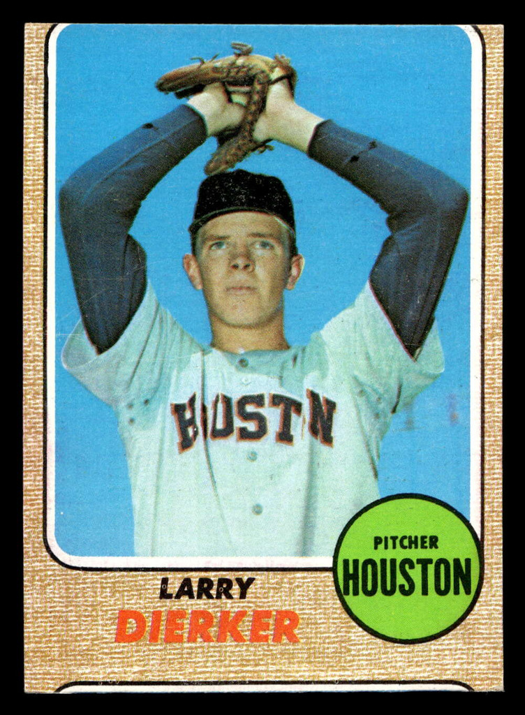 1968 Topps #565 Larry Dierker Excellent miscut 