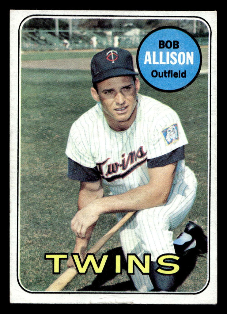 1969 Topps #30 Bob Allison Very Good 