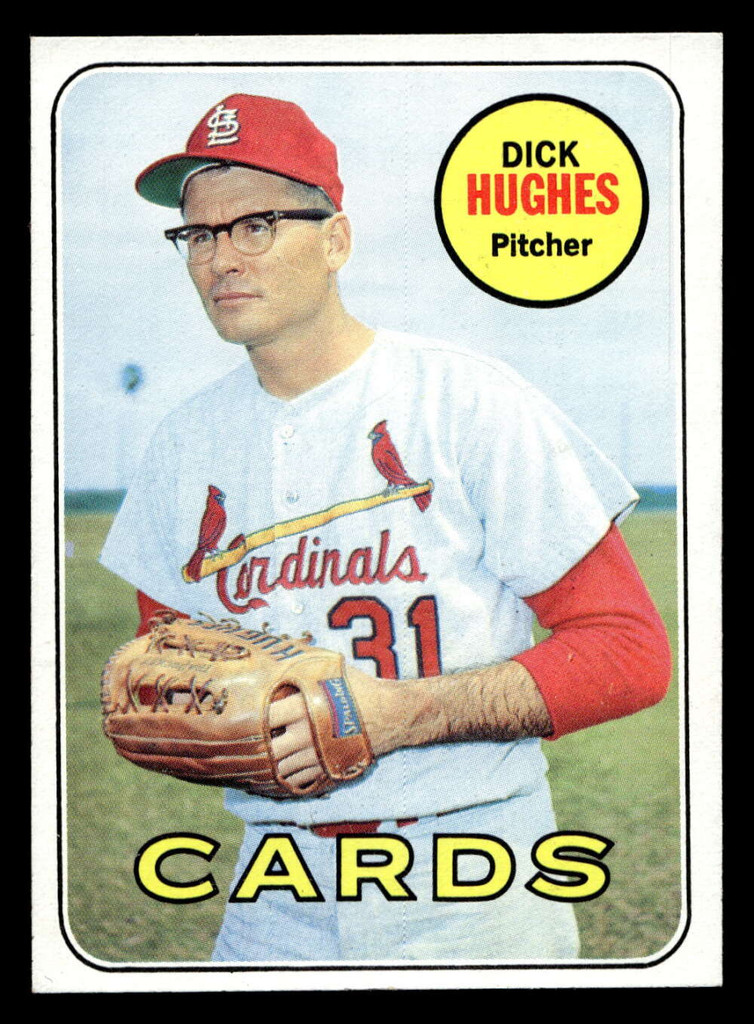 1969 Topps #39 Dick Hughes Near Mint  ID: 426552