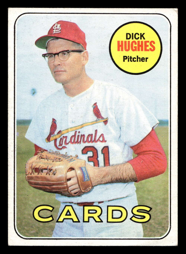 1969 Topps #39 Dick Hughes VG-EX 