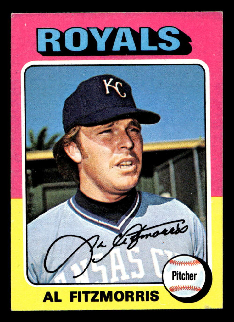 1975 Topps Mini #24 Al Fitzmorris Ex-Mint 