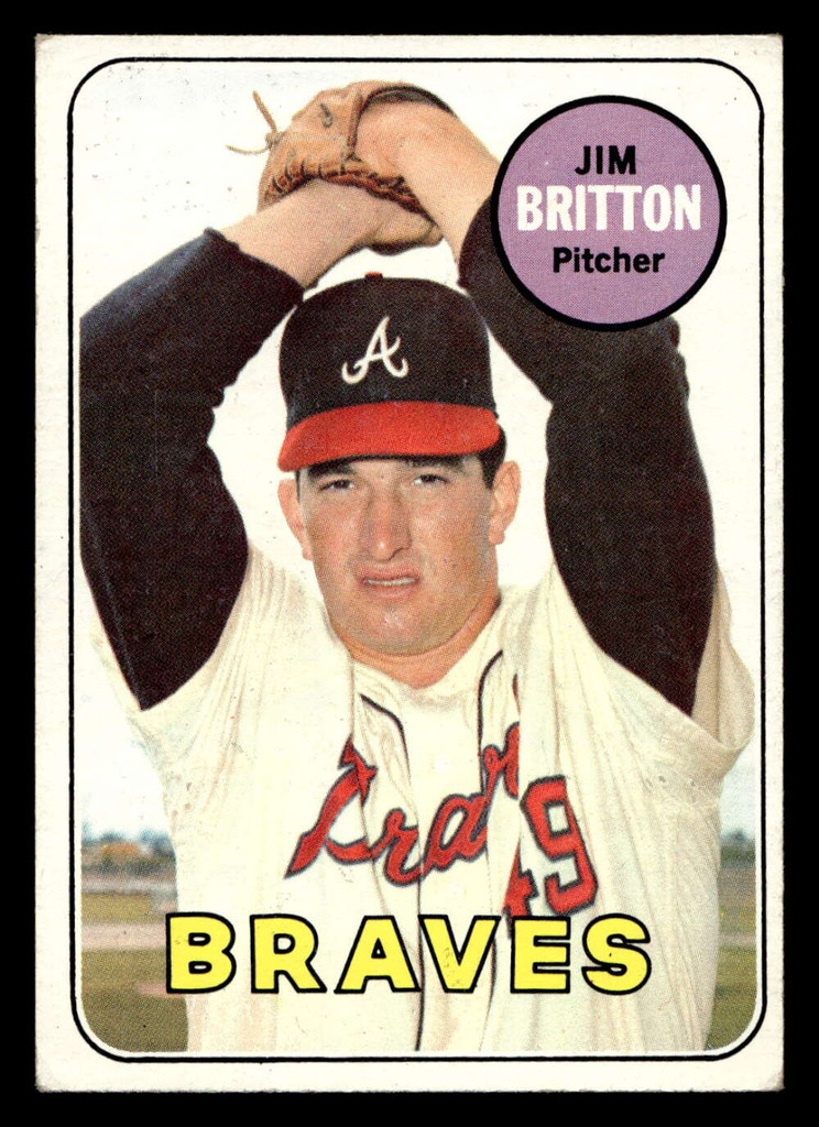 1969 Topps #154 Jim Britton VG-EX  ID: 427228