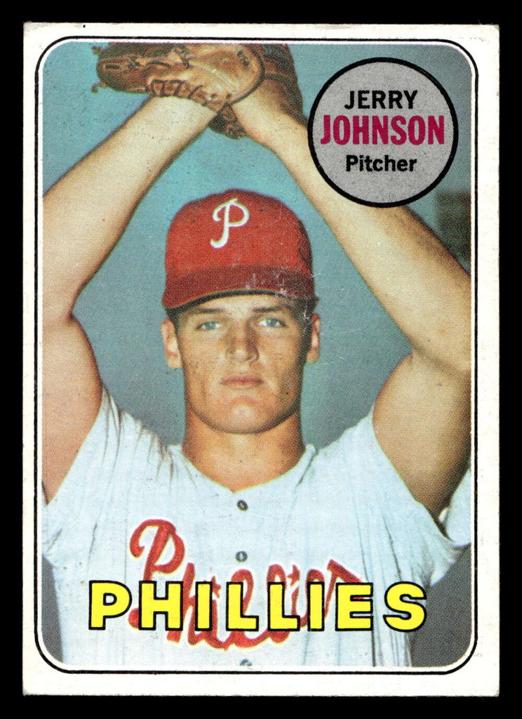 1969 Topps #253 Jerry Johnson Excellent RC Rookie 