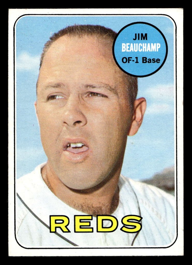 1969 Topps #613 Jim Beauchamp Ex-Mint  ID: 428440