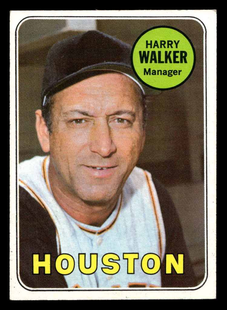 1969 Topps #633 Harry Walker MG Excellent+  ID: 428484