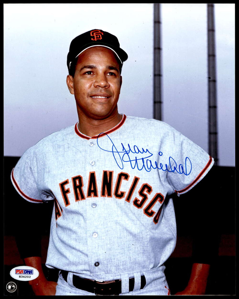 Juan Marichal 8 x 10 Photo Signed Auto PSA/DNA Authenticated Giants ID: 428602