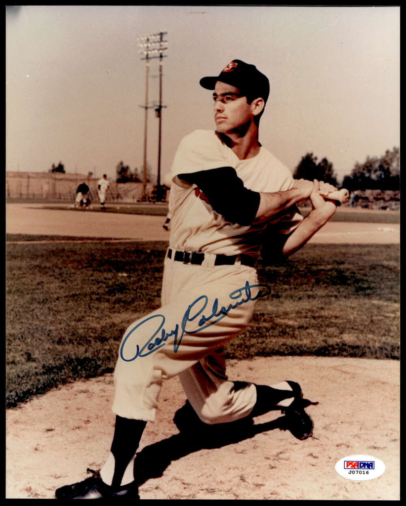 Rocky Colavito 8 x 10 Photo Signed Auto PSA/DNA Authenticated Indians