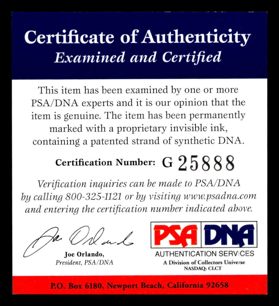 Eli Grba 8 x 10 Photo Signed Auto PSA/DNA Authenticated Yankees