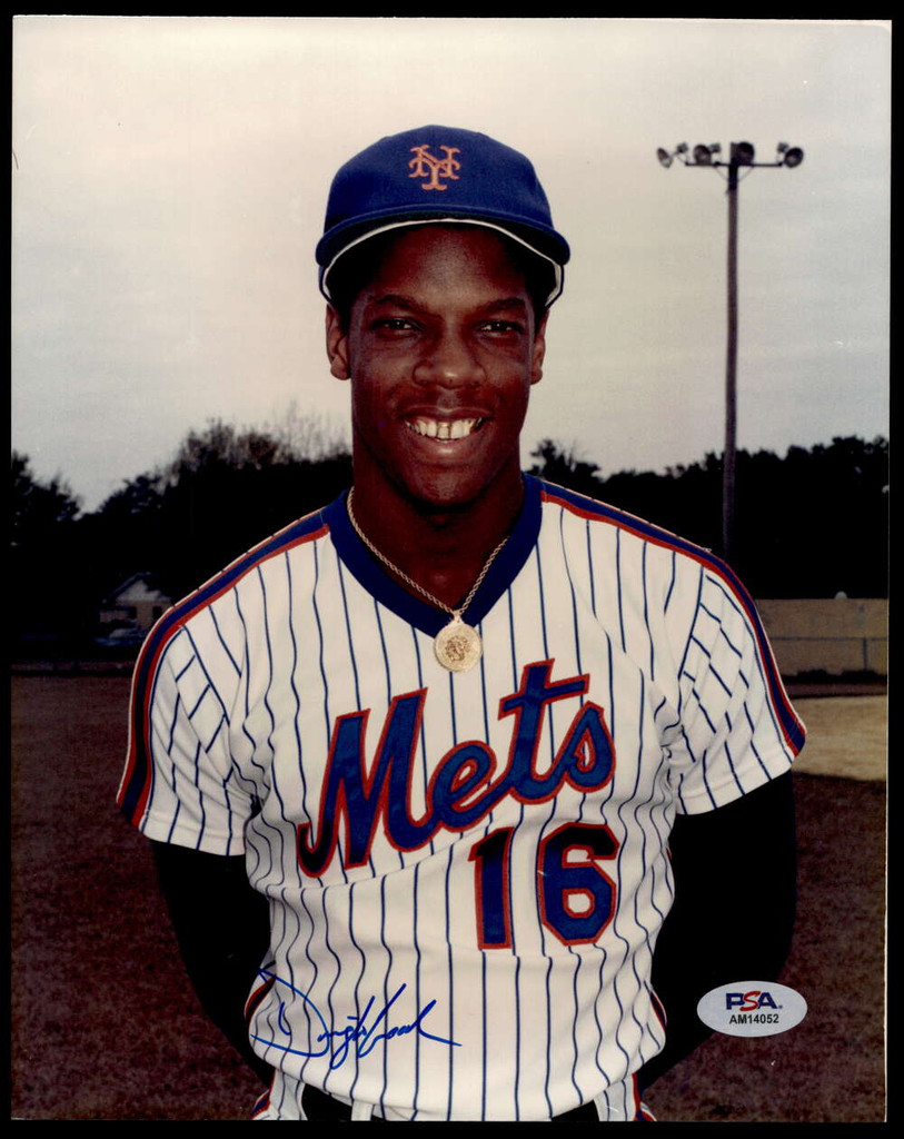 Dwight Gooden 8 x 10 Photo Signed Auto PSA/DNA Authenticated Mets Doc ID: 428666