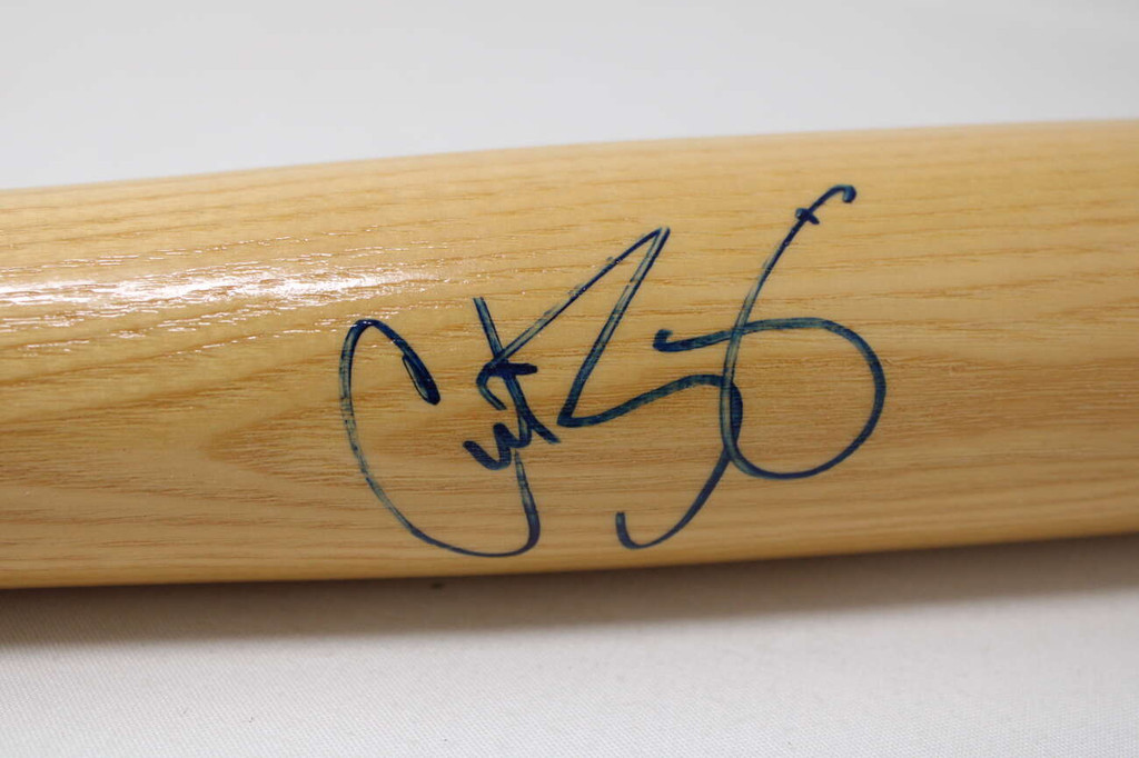 Curt Schilling Bat Signed Auto PSA/DNA Sticker ONLY Red Sox Diamondbacks Rawlings