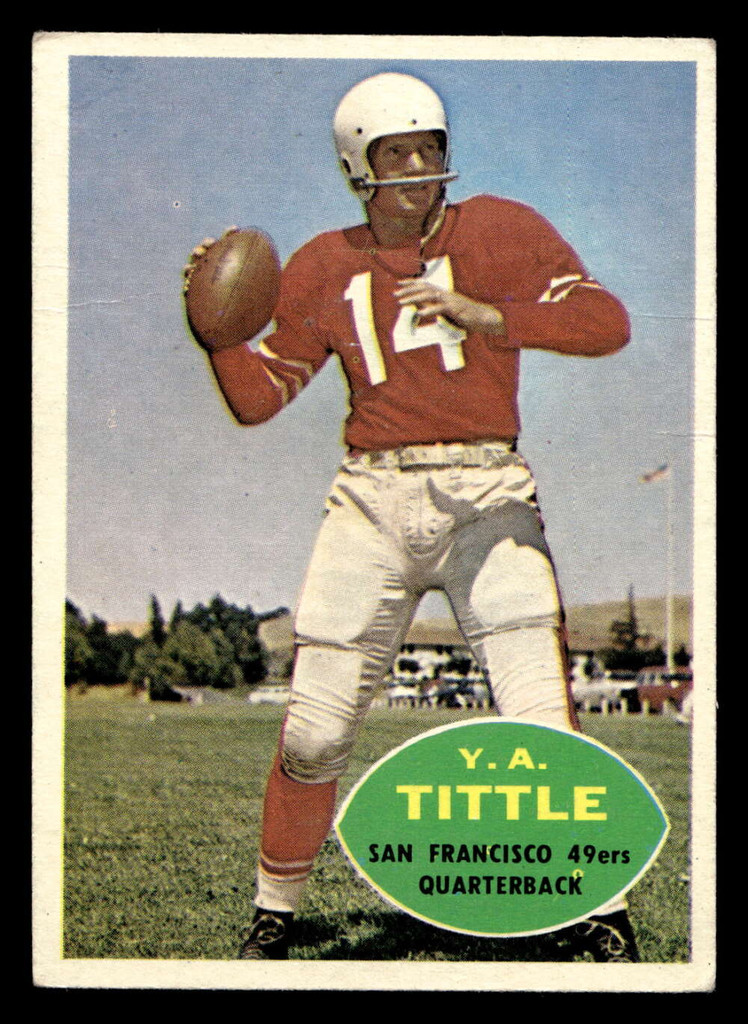1960 Topps #113 Y. A. Tittle Very Good  ID: 428819