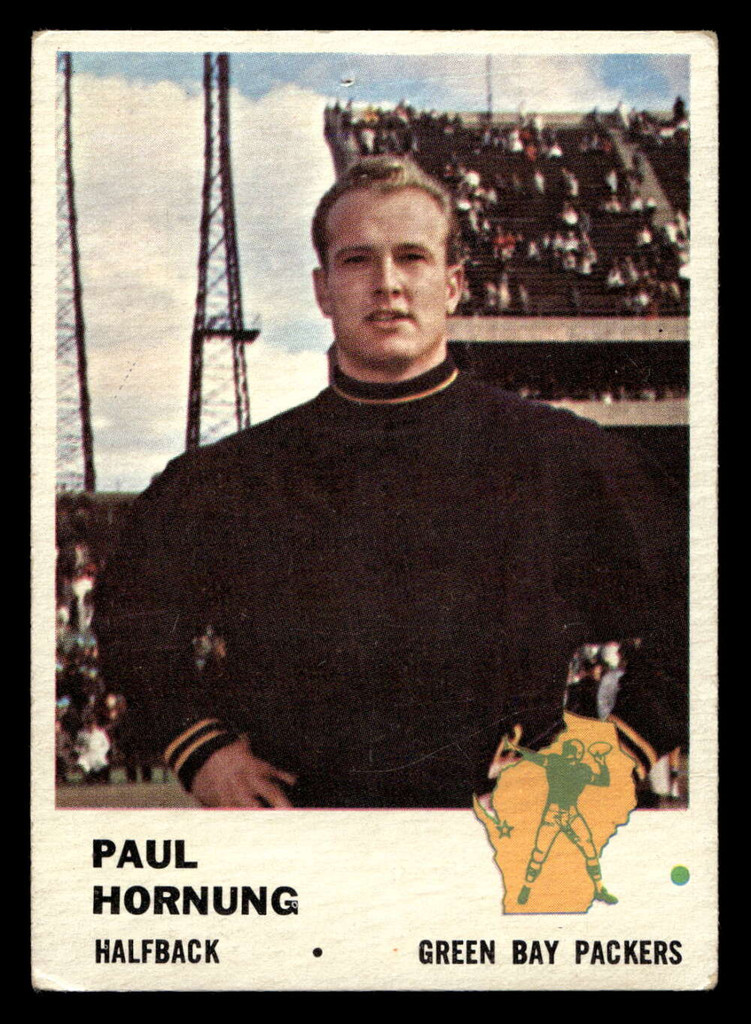 1961 Fleer #90 Paul Hornung VG-EX 