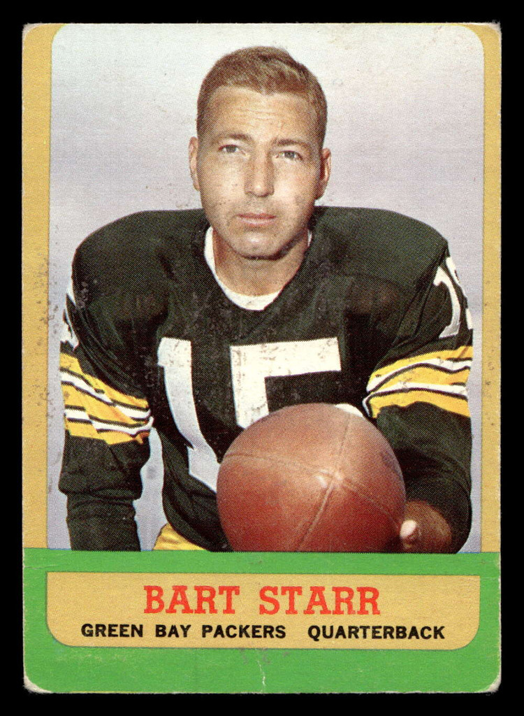 1963 Topps #86 Bart Starr Very Good 