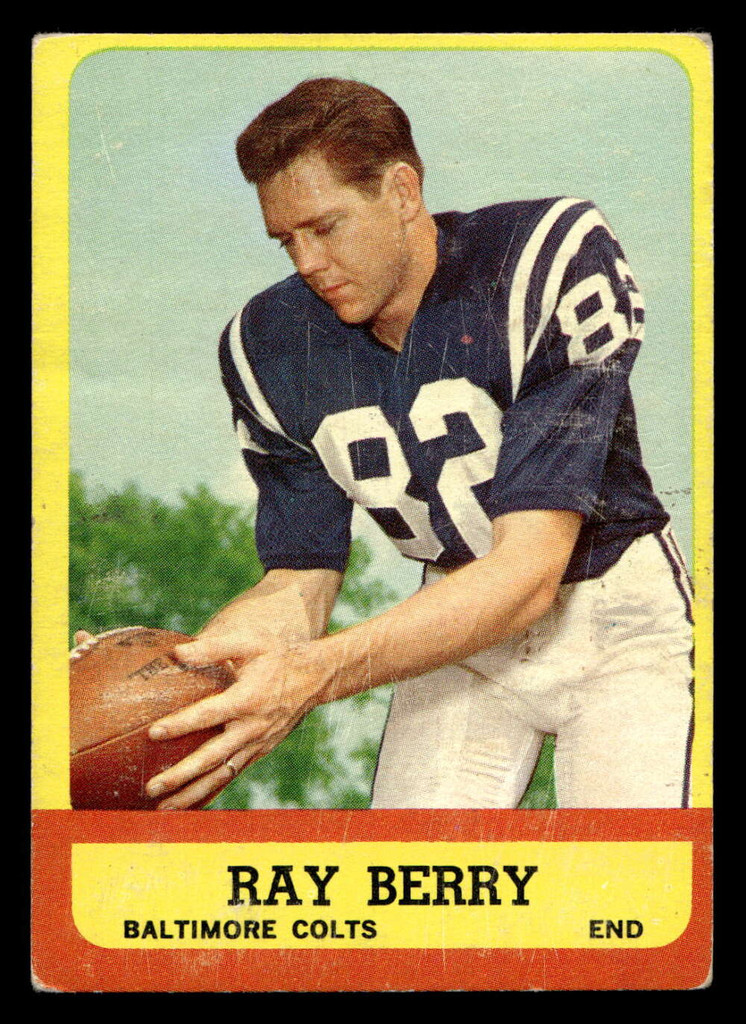 1963 Topps #4 Raymond Berry Very Good  ID: 428854