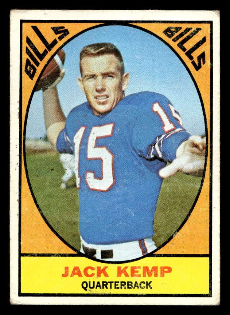 1967 Topps #24 Jack Kemp Very Good 