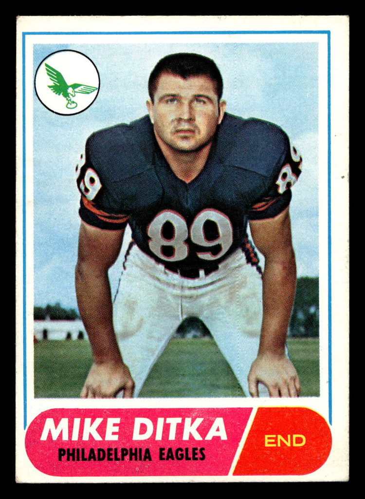 1968 Topps #162 Mike Ditka Excellent 