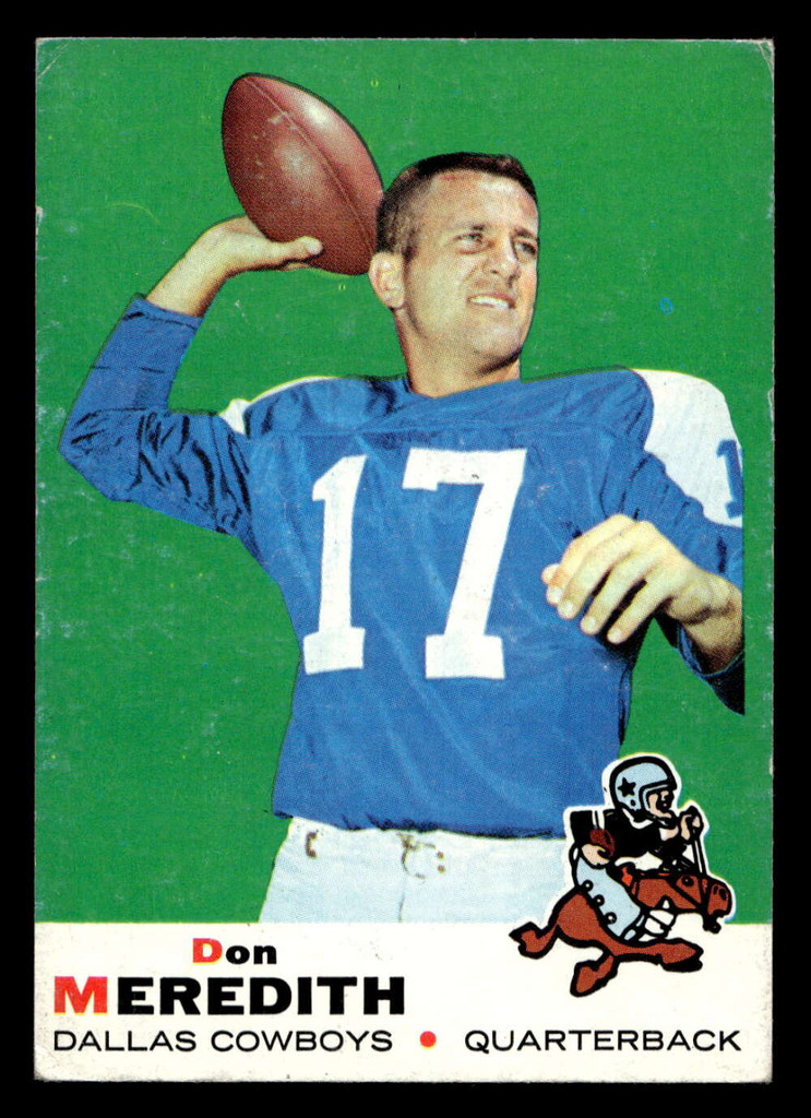 1969 Topps #75 Don Meredith Excellent+ 