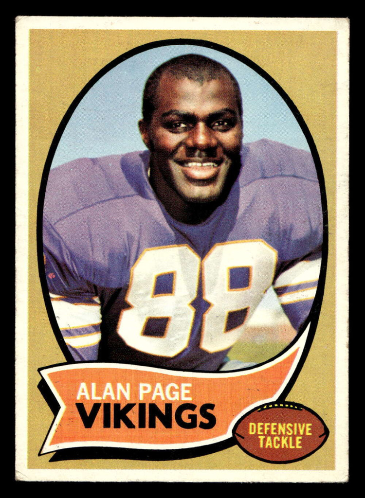1970 Topps #59 Alan Page Excellent RC Rookie  ID: 428948