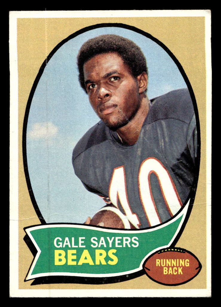 1970 Topps #70 Gale Sayers Very Good  ID: 428951