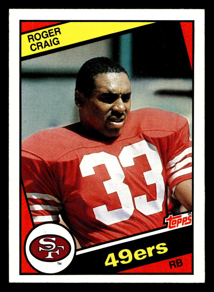 1984 Topps #353 Roger Craig NM-Mint RC Rookie  ID: 429130