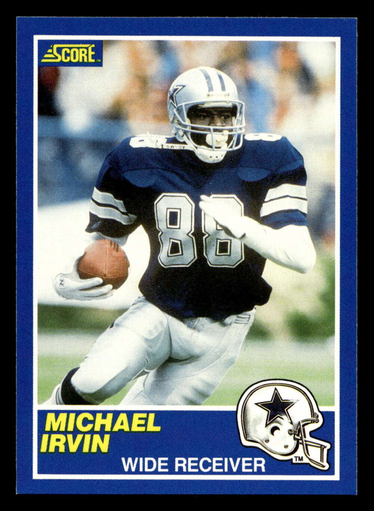 1989 Score #18 Michael Irvin NM-Mint RC Rookie  ID: 429139