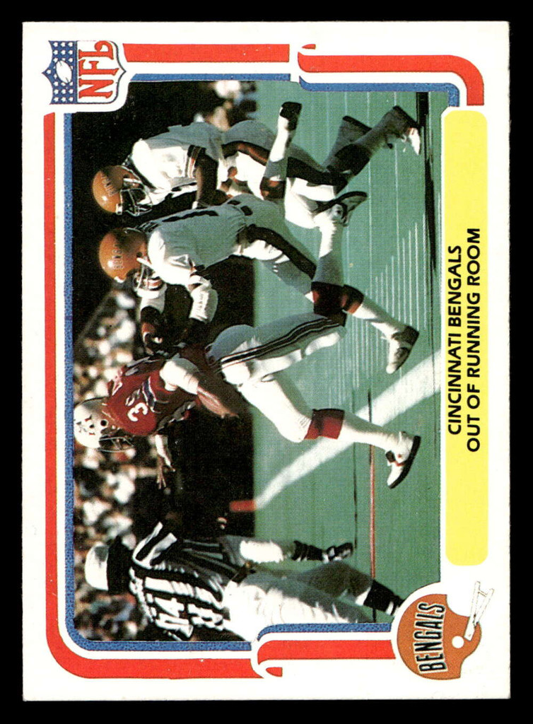1980 Fleer Team Action #10 Cincinnati Bengals Near Mint Football  ID: 429234