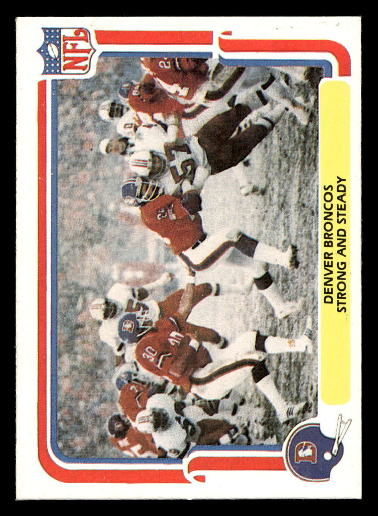 1980 Fleer Team Action #15 Denver Broncos Near Mint Football  ID: 429244
