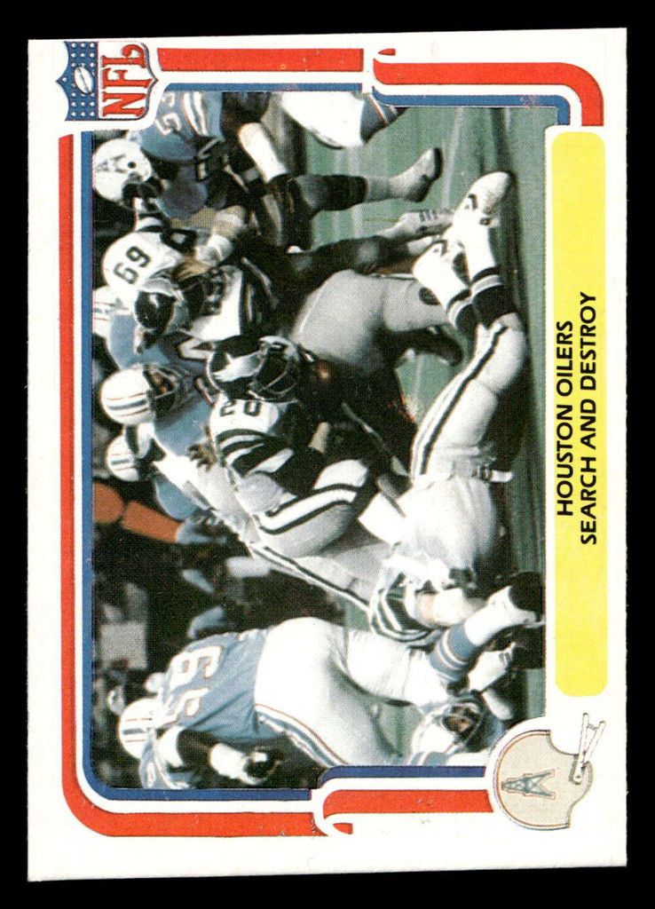 1980 Fleer Team Action #21 Houston Oilers Near Mint Football  ID: 429258