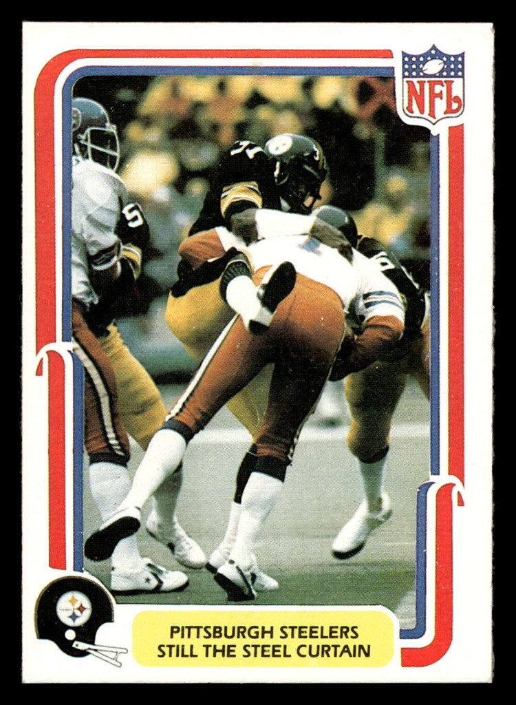 1980 Fleer Team Action #44 Pittsburgh Steelers Near Mint Football  ID: 429297