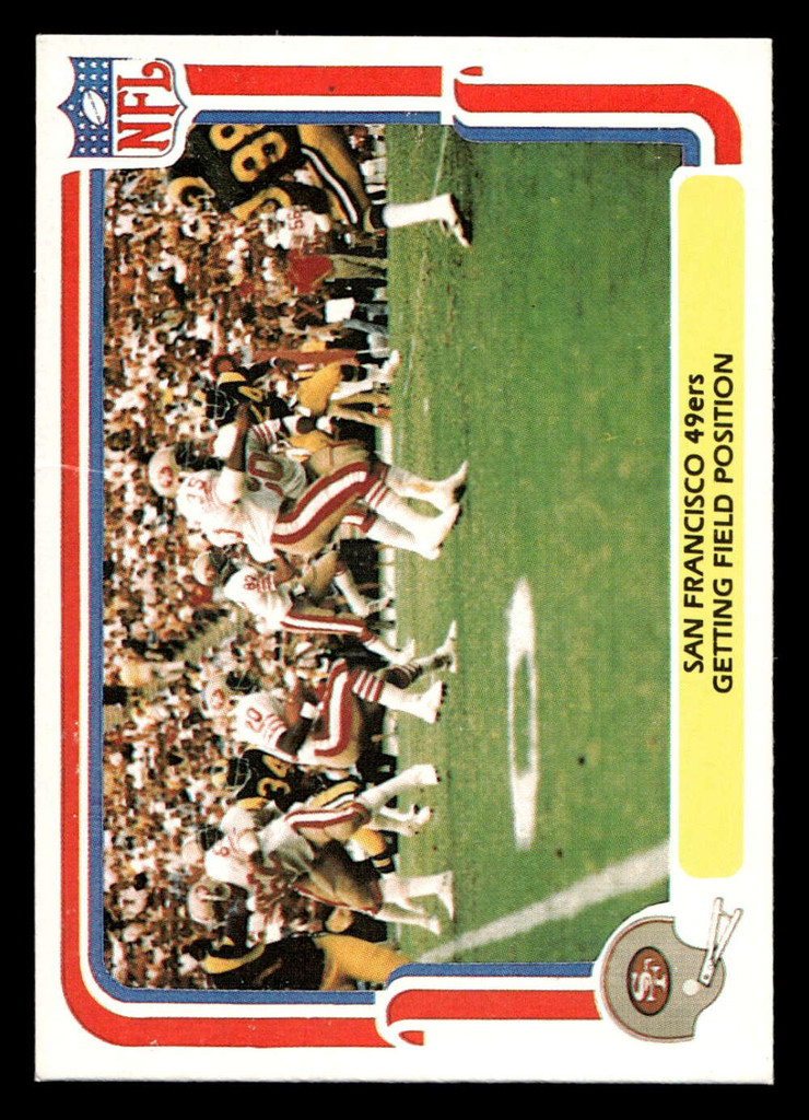 1980 Fleer Team Action #49 San Francisco 49ers Near Mint Football  ID: 429309