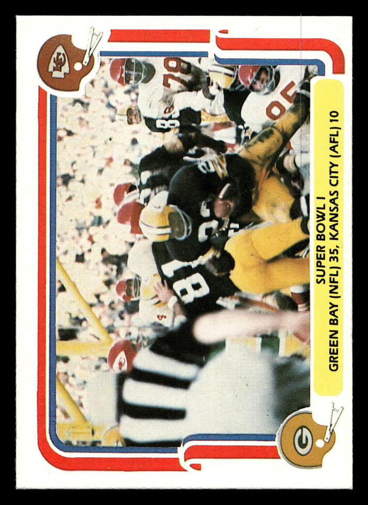 1980 Fleer Team Action #57 Super Bowl I Near Mint Football  ID: 429325