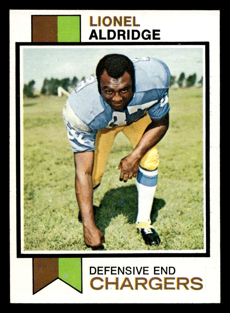 1973 Topps #174 Lionel Aldridge Near Mint+ 