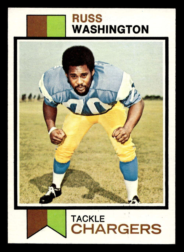 1973 Topps #199 Russ Washington Near Mint  ID: 429519